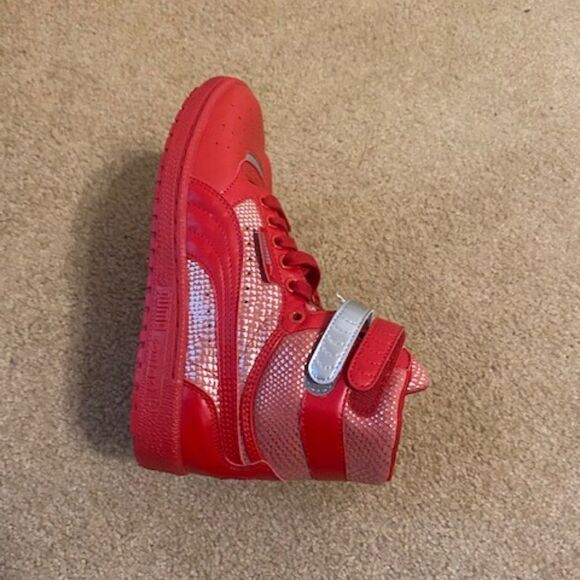 Puma Barbados Cherry Sky Hi Sneaker, size 8 - Picture 5 of 7